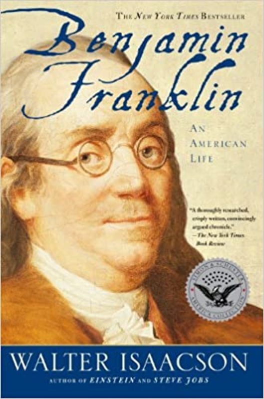 Book cover for "Benjamin Franklin"