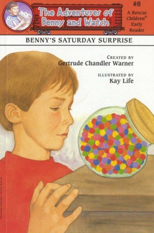 Book cover for "Benny's Saturday Surprise" by Gertrude Chandler Warner