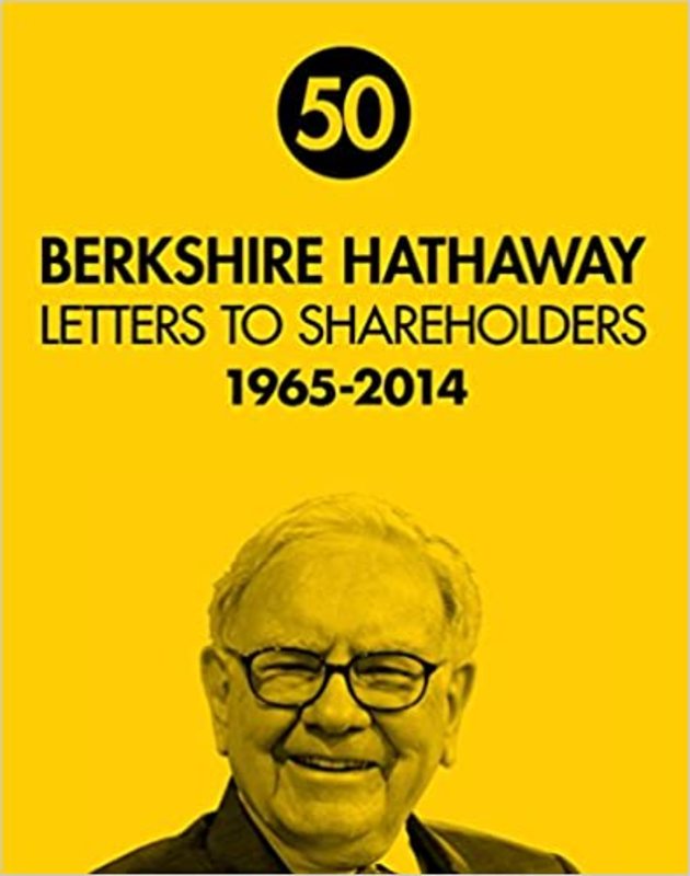 Book cover for "Berkshire Hathaway Letters to Shareholders"