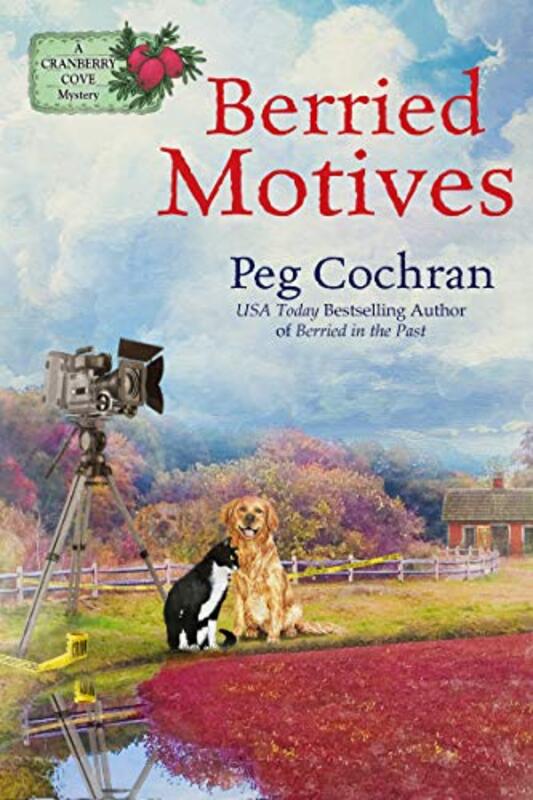 Book cover for "Berried Motives" by Peg Cochran