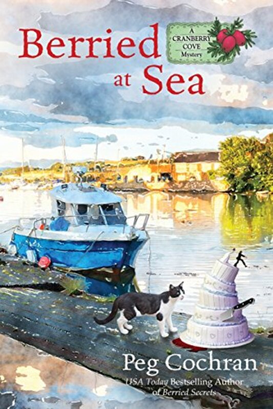 Book cover for "Berried at Sea" by Peg Cochran