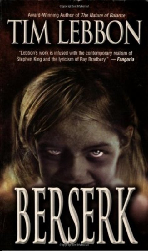 Book cover for "Berserk" by Tim Lebbon