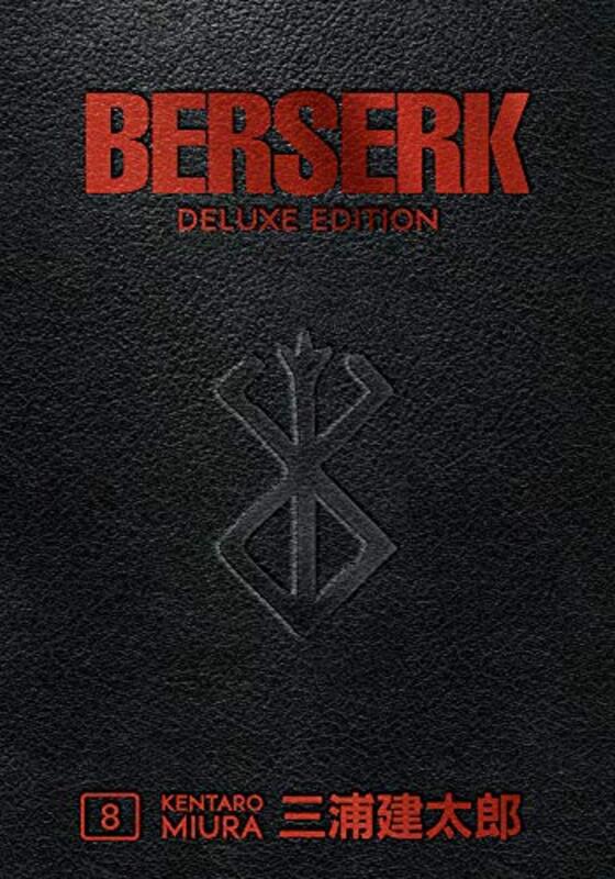 Book cover for "Berserk Deluxe Edition Volume 8" by Kentaro Miura
