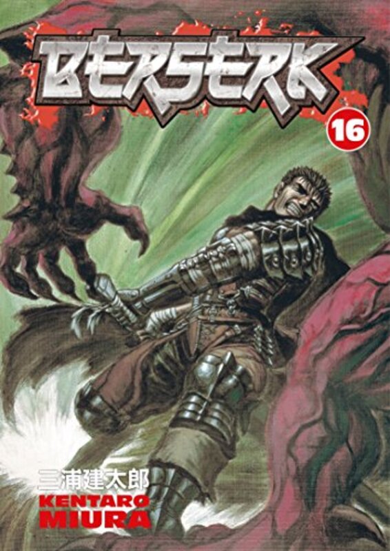 Book cover for "Berserk, Vol. 16" by Kentaro Miura