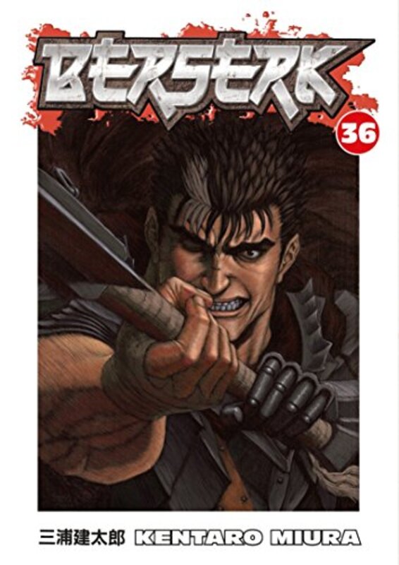 Book cover for "Berserk, Vol. 36" by Kentaro Miura
