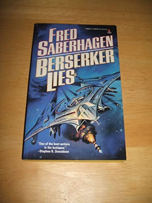 Book cover for "Berserker Lies" by Fred Saberhagen