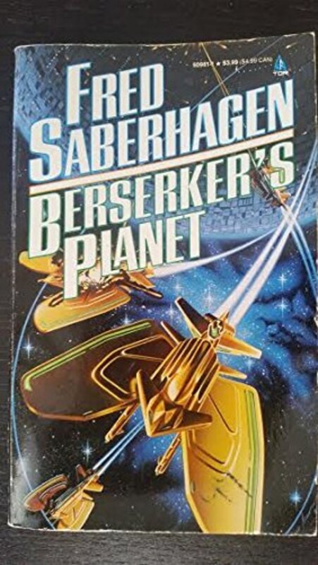 Book cover for "Berserker's Planet" by Fred Saberhagen