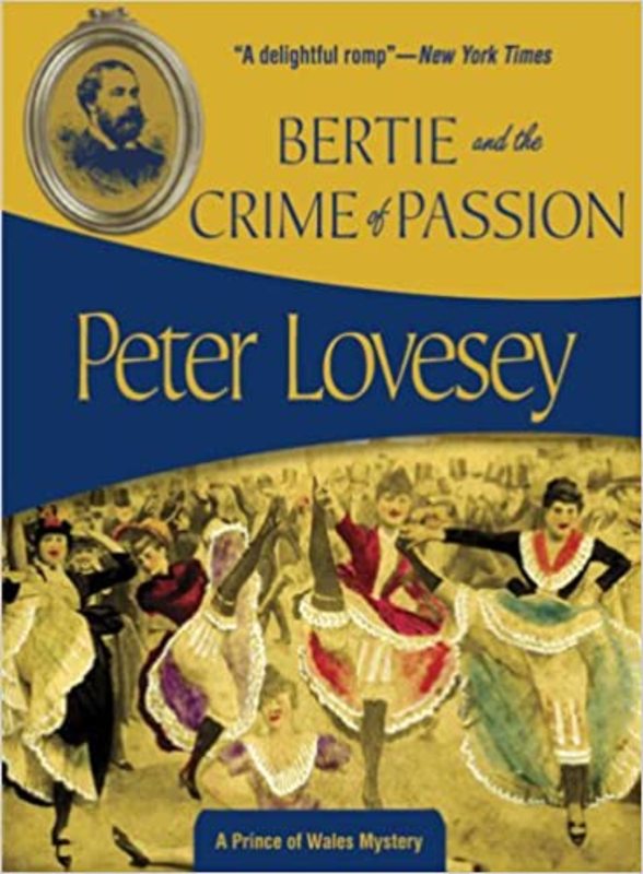 Book cover for "Bertie and the Crime of Passion" by Peter Lovesey