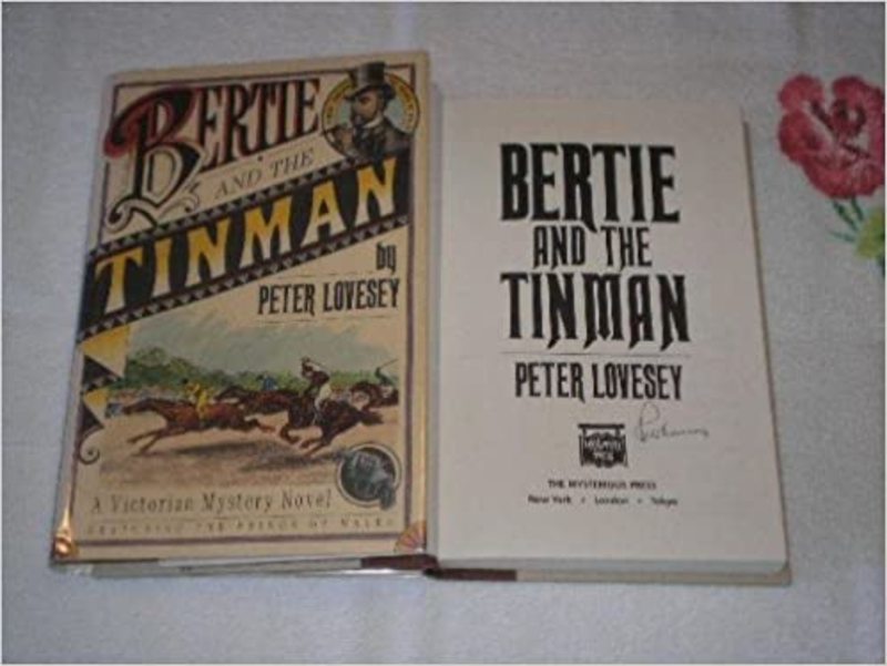 Book cover for "Bertie and the Tinman" by Peter Lovesey