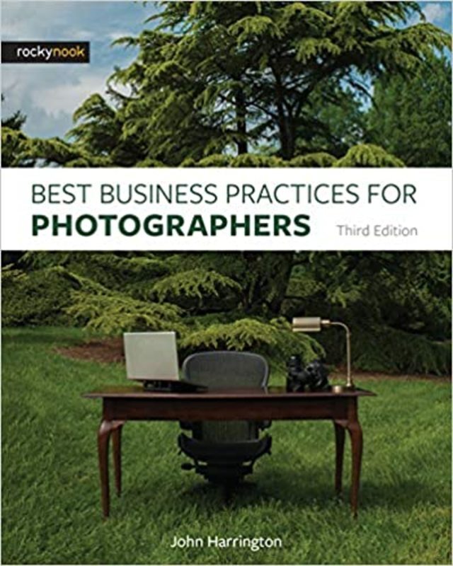 Book cover for "Best Business Practices for Photographers" by John Harrington
