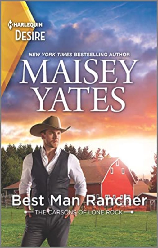 Book cover for "Best Man Rancher" by Maisey Yates