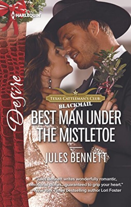 Book cover for "Best Man Under the Mistletoe" by Jules Bennett
