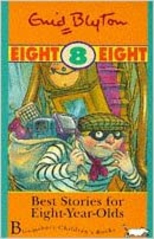 Book cover for "Best Stories for Eight-Year-Olds" by Enid Blyton