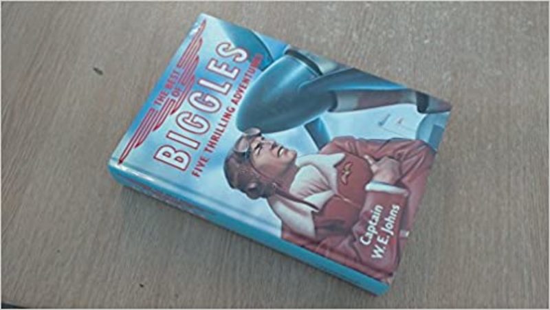 Book cover for "Best of Biggles" by Captain WE Johns