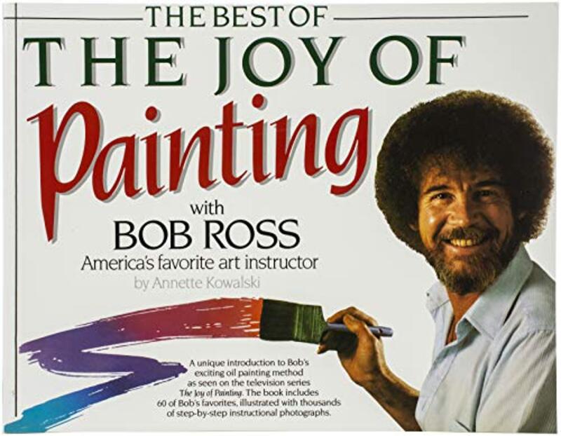 Book cover for "Best of the Joy of Painting with Bob Ross" by Bob Ross