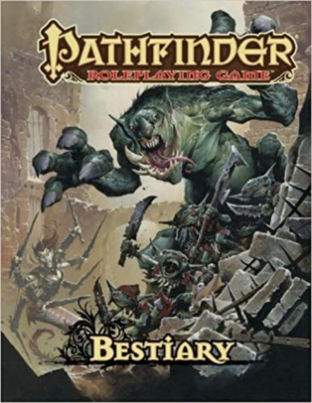 Book cover for "Bestiary 1" by Jason Bulmahn