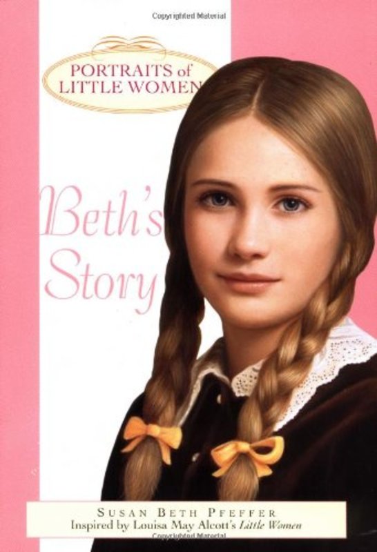 Book cover for "Beth's Story" by Susan Beth Pfeffer