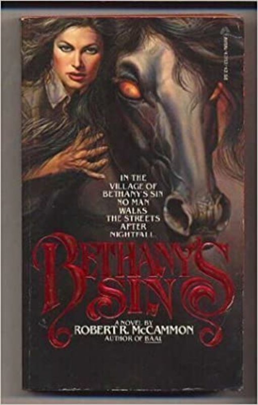 Book cover for "Bethany's Sin" by Robert R McCammon