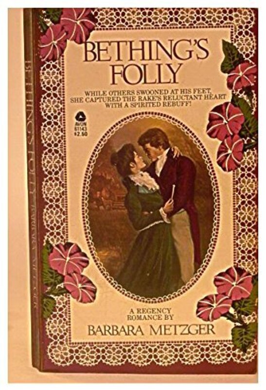 Book cover for "Bething's Folly" by Barbara Metzger