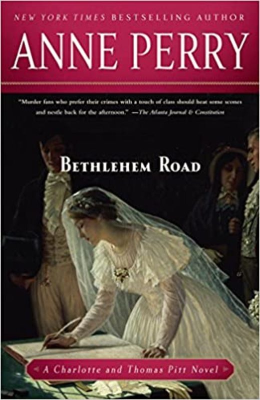 Book cover for "Bethlehem Road" by Anne Perry