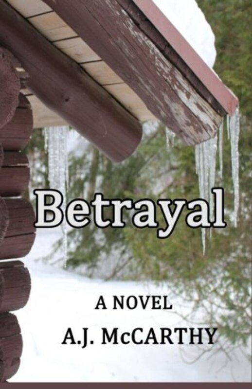 Book cover for "Betrayal" by AJ McCarthy
