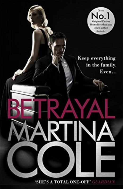 Book cover for "Betrayal" by Martina Cole