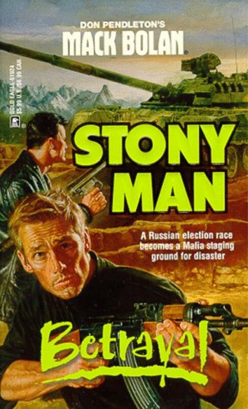 Book cover for "Betrayal" by Don Pendleton