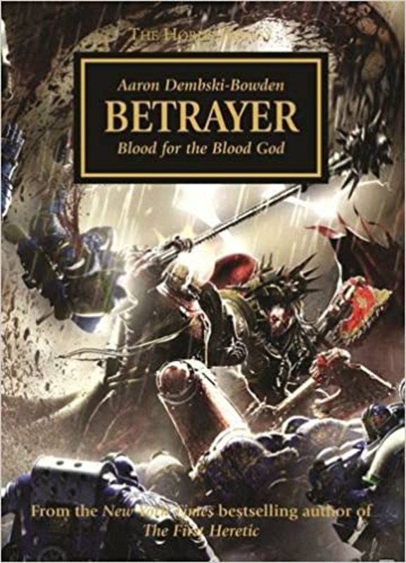 Book cover for "Betrayer" by Aaron Dembski-Bowden