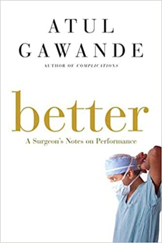 Book cover for "Better" by Atul Gawande