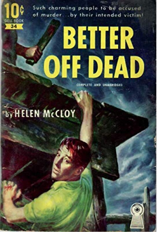 Book cover for "Better Off Dead" by Helen McCloy