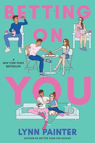 Book cover for "Betting On You" by Lynn Painter