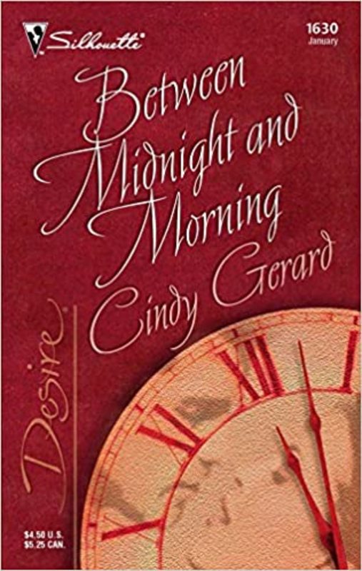Book cover for "Between Midnight and Morning" by Cindy Gerard