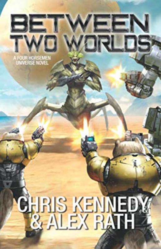 Book cover for "Between Two Worlds" by Chris Kennedy