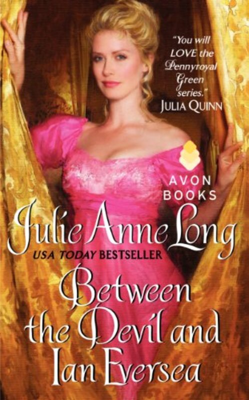 Book cover for "Between the Devil and Ian Eversea" by Julie Anne Long