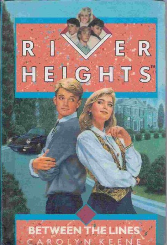 Book cover for "Between the Lines" by Carolyn Keene