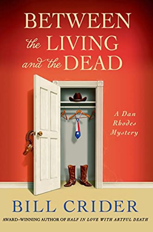 Book cover for "Between the Living and the Dead" by Bill Crider