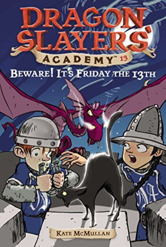 Book cover for "Beware! It's Friday the 13th" by Kate McMullan