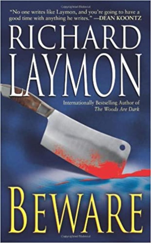 Book cover for "Beware" by Richard Laymon