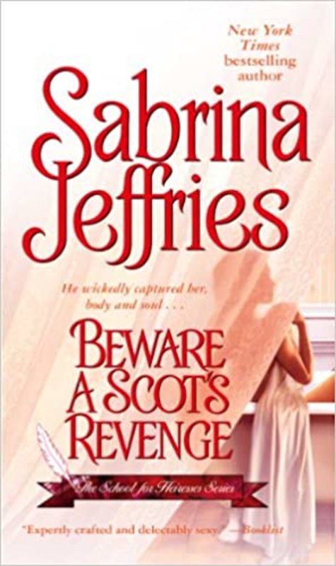 Book cover for "Beware a Scot's Revenge" by Sabrina Jeffries