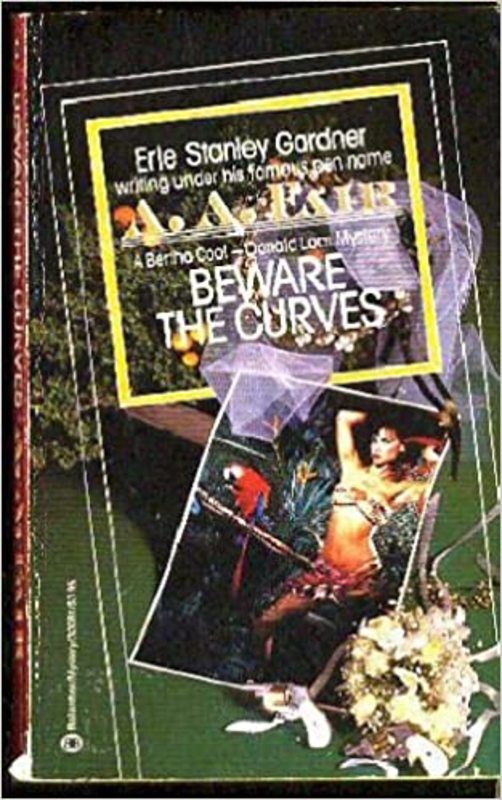 Book cover for "Beware the Curves" by Erle Stanley Gardner