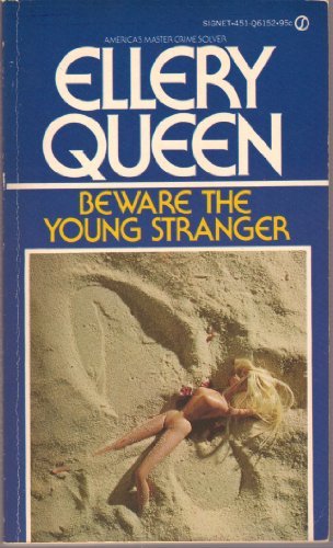 Book cover for "Beware the Young Stranger" by Ellery Queen