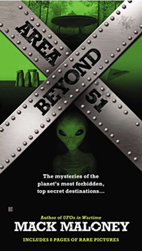 Book cover for "Beyond Area 51" by Mack Maloney