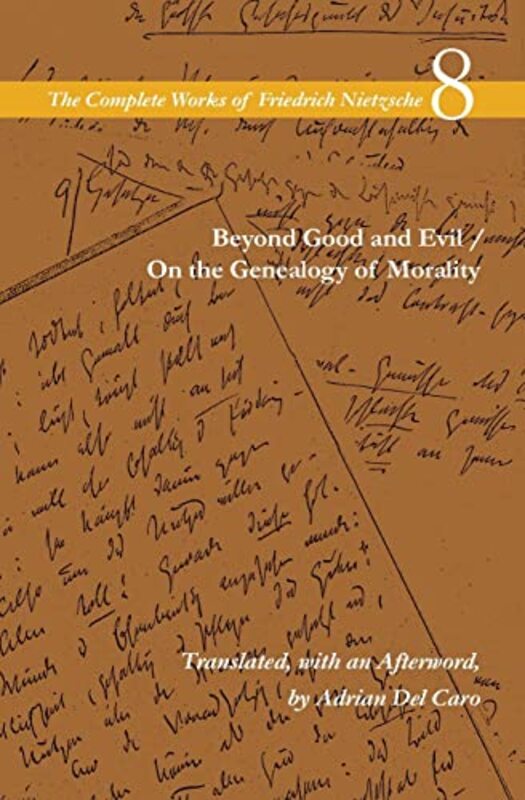 Book cover for "Beyond Good and Evil" by Freidrich Nietzsche