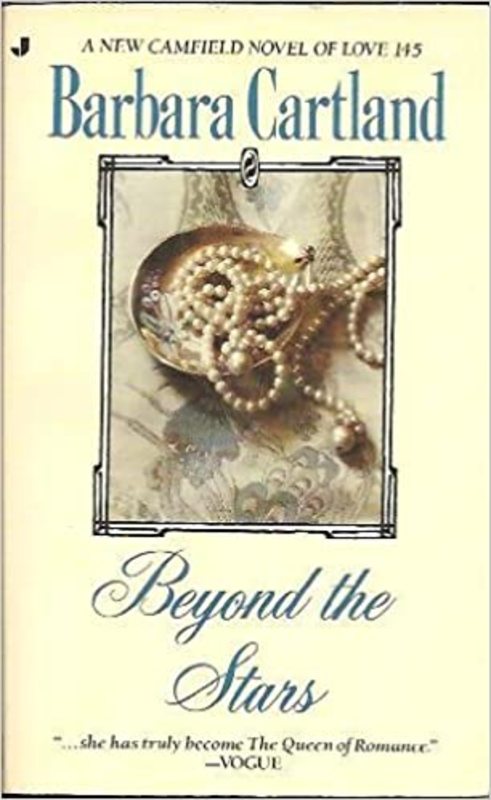 Book cover for "Beyond The Stars" by Barbara Cartland