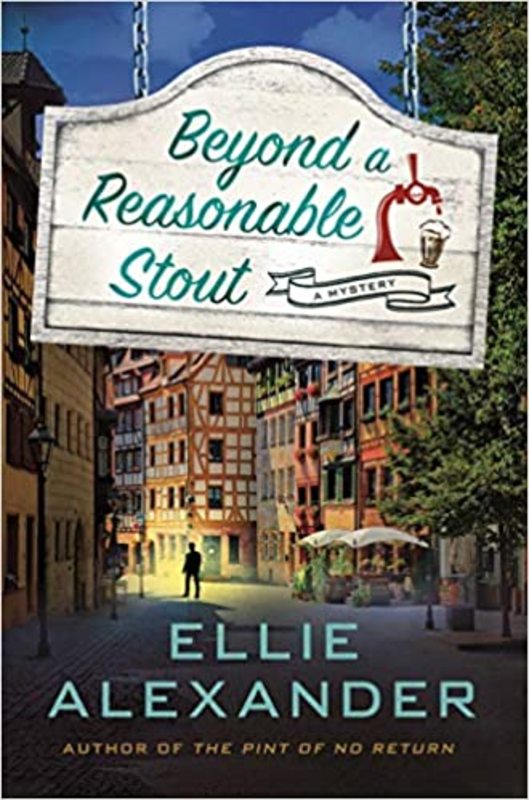 Book cover for "Beyond a Reasonable Stout" by Kate Dyer Seeley