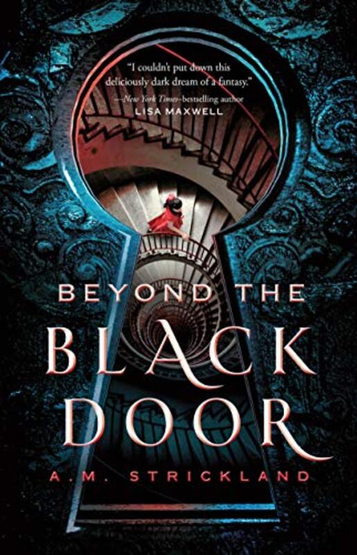 Book cover for "Beyond the Black Door" by AdriAnne Strickland