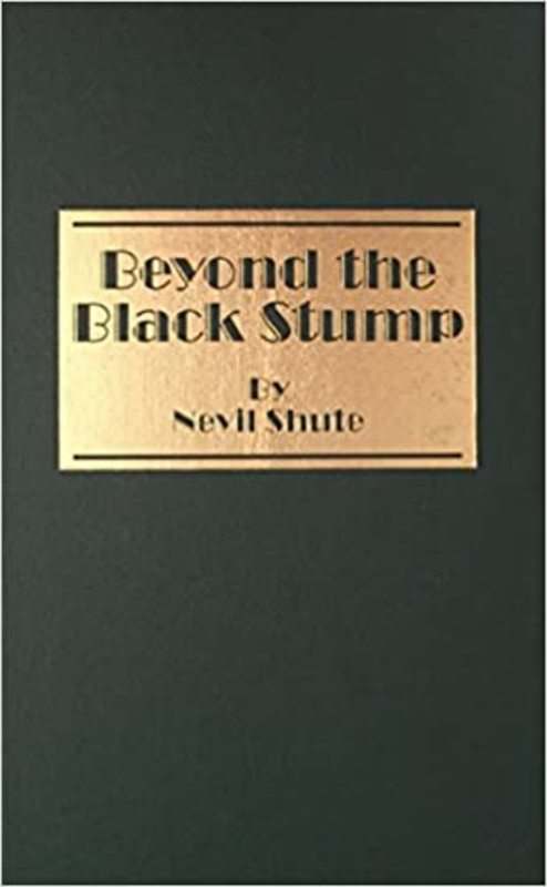 Book cover for "Beyond the Black Stump" by Nevil Shute
