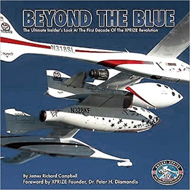 Book cover for "Beyond the Blue" by James Richard Campbell