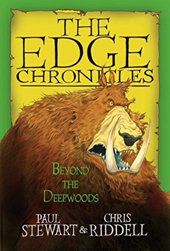 Book cover for "Beyond the Deepwoods" by Paul Stewart