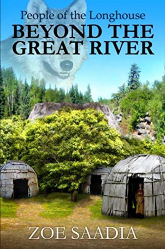 Book cover for "Beyond the Great River" by Zoe Saadia